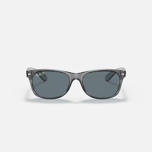 NEW WAYFARER CLASSIC
Polarized Transparent Grey LENSE
Blue AUTHENTIC Unisex NWT